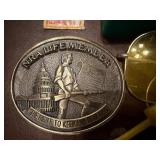 Reloading Equipment - Misc Pieces from Bench, NRA Belt Buckles and MORE