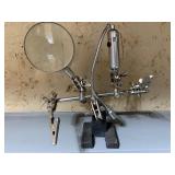 Used for Reloading Equipment - Tool w/ Magnifier, Soldering Station/Helping Hand