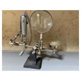 Used for Reloading Equipment - Tool w/ Magnifier, Soldering Station/Helping Hand