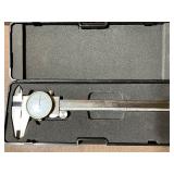 Dial Caliper, 6" x .001 Grade, 100"/ Rev