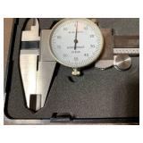 Dial Caliper, 6" x .001 Grade, 100"/ Rev