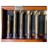 Columbian 10 PC Carbide Bits in Wood Box