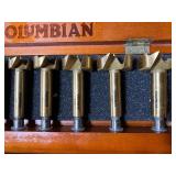 Columbian 10 PC Carbide Bits in Wood Box