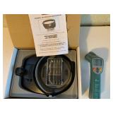 Infrared Thermometer and Head Magnifier w/ Multiple Lenses
