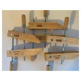 Bessey 10" Wood Screw Clamps (3)