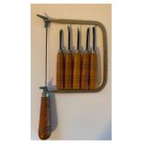 Wood Carving Tools and Hacksaw