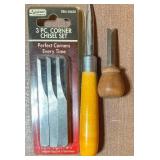 Wood Carving Tools - Corner Chisel Set (new in package) and More