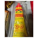 Plastic Toolbox w/ Paints, Artist Brushes, Bob Ross Items and MORE