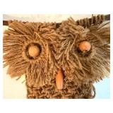 Vintage Macrame Owl