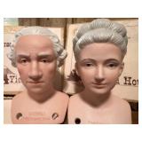 Vintage Doll Kits, George and Martha Washington
