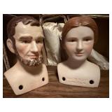 Vintage Doll Kits, Abraham and Mary Todd Lincoln