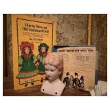 "How to Dress an Old-Fashioned Doll" Book and Vintage Doll Kit (Beth)