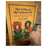 "How to Dress an Old-Fashioned Doll" Book and Vintage Doll Kit (Beth)