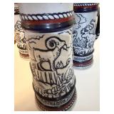 Vintage Steins (4), Avon