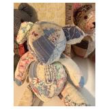 Handmade Bears, Quilted and Hinged