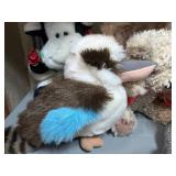 Plush Animals - Misc Brands, Cow, Bird, Dog and Bears