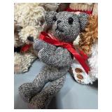 Plush Animals - Misc Brands, Cow, Bird, Dog and Bears