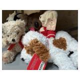 Plush Animals - Misc Brands, Cow, Bird, Dog and Bears