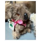 Plush Animals - Misc Brands, Cow, Bird, Dog and Bears