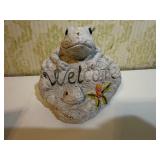 Welcome Frog, Bear Tin, Seashells and Birds