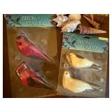 Welcome Frog, Bear Tin, Seashells and Birds