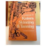 Books - Knives, Skinning & Tanning, Leather Projects and MORE