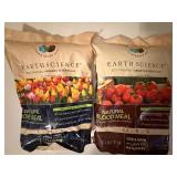 Earth Science Plant Food, Bulbs and Vegetables, 2 New/Sealed Packages, 4 Pounds Ea