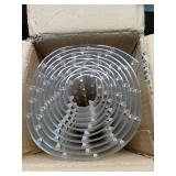 uxcell Cat Carpet Protector, 8.2Ft Long x 12.2 Inch Width Plastic Pet Scratch Stopper for Carpet, Easy to Cut, Non-Slip Floor Runner from Scratching Rugs at Doorway, Clear - Retail: $23