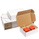 Wowxyz Shipping Boxes 12x9x4 Inches 20 Pack Corrugated Cardboard Mailing Boxes for Small Business - Medium White Literature Mailer Packaging Supplies - Retail: $30