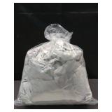 Textured Faux Fur Reversible Throw Blanket Gray - Threshold - Retail: $70