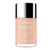 Neutrogena Healthy Skin Liquid Foundation Makeup with Broad Spectrum SPF 20 Sunscreen, Lightweight, Medium Coverage Makeup with Sunscreen and Pro-Vitamin B5, Fresh Beige 70, 1 fl. oz