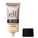 e.l.f. Soft Glam Foundation, Medium Coverage, Long-Lasting & Buildable Foundation For A Smooth, Satin Finish, Vegan & Cruelty-Free, 12 Fair Warm