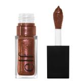 e.l.f. Glow Reviver Lip Oil, Nourishing and Hydrating with High-Shine Glimmer Finish & Sheer Wash Of Color, Minty Scent, Non-Sticky, Vegan & Cruelty-free, Crystal Baller