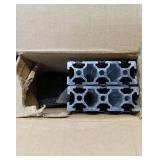 2Pack 2060 T Slot Aluminum Extrusion 600mm Black Extruded Aluminum Profile 20x60 T-Slotted Framing European Standard Anodized Linear Rail for 3D Printer Accessories Parts - Retail: $42