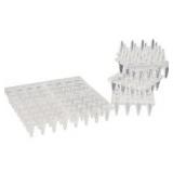 SoftTouch 4  Square Anti-Dent Carpet Protector - Clear (2 Pack) - Retail: $40