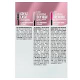 Maybelline Lash Sensational Holiday Mascara Makeup Kit, Includes Mini Sky High, Firework and Great Lash Mascara, 1 Makeup Gift Set