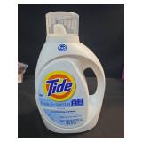 Tide Free & Gentle Liquid Laundry Detergent, 64 Loads, 84 fl oz, Tide Laundry Detergent, Clean Laundry Detergent