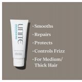 UNITE Hair - SMOOTH&SHINE Styling Cream - Tames Frizz, Adds Shine & Softness - Hydrates, Protects & Repairs with Argan Oil, Coconut & Honey - Ideal for Medium to Thick Hair - 3.5 oz - Retail: $36