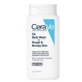 CeraVe Body Wash with Salicylic Acid, Fragrance Free Body Wash to Exfoliate Rough and Bumpy Skin, Allergy Tested, 10 Ounce