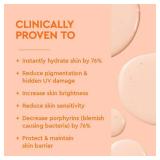 BYOMA SPF 50 Face Fluid - Ultra-Lightweight Facial Sunscreen for All Skin Tones - Luminous Glow, No White Cast - SPF Moisturizer Strengthens Skin Barrier - 1.69 fl.oz - Retail: $19