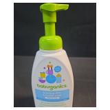 Babyganics Foaming Dish & Bottle Soap, Fragrance Free- 16fl oz