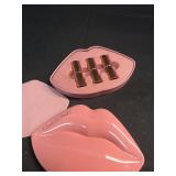 Charlotte Tilbury Iconic Hollywood Lip Trio - Limited-Edition Lipstick Gift Set Featuring K.I.S.S.I.N.G Shades - Moisturizing, Flattering Travel Size Lipsticks - Retail: $24