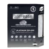 Allerease Full Platinum Zip-Off Plush Top Waterproof Allergen and Bedbug Barrier Mattress Protector: Hypoallergenic, Fits 14\" Depth - Retail: $72