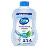 Dial Antibacterial Defense Spring Water Foaming Hand Soap Refill  30 fl oz