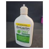 AmLactin Daily Nourish Therapeutic Body Lotion for Dry Skin - No-Scrub Exfoliator and Moisturizer 12% Lactic Acid Lotion, 14.1oz