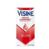 Visine Red Eye Comfort Redness Relief Eye Drops to Help Relieve Red Eyes Due to Minor Eye Irritations Fast, Tetrahydrozoline HCl, 0.5 fl. oz