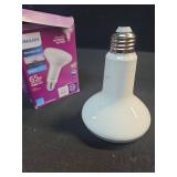 Philips LED 7.2W (60W Equivalent) Daylight Floodlight Light Bulbs  Dimmable