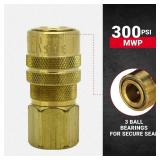 Milton S-718 3/8\" FNPT M Style Coupler
