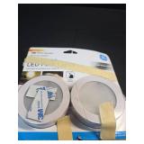 GE Touch Activated LED Puck Lights, 20 Lumens, White, 25434