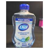 Dial Antibacterial Defense Spring Water Foaming Hand Soap Refill  30 fl oz